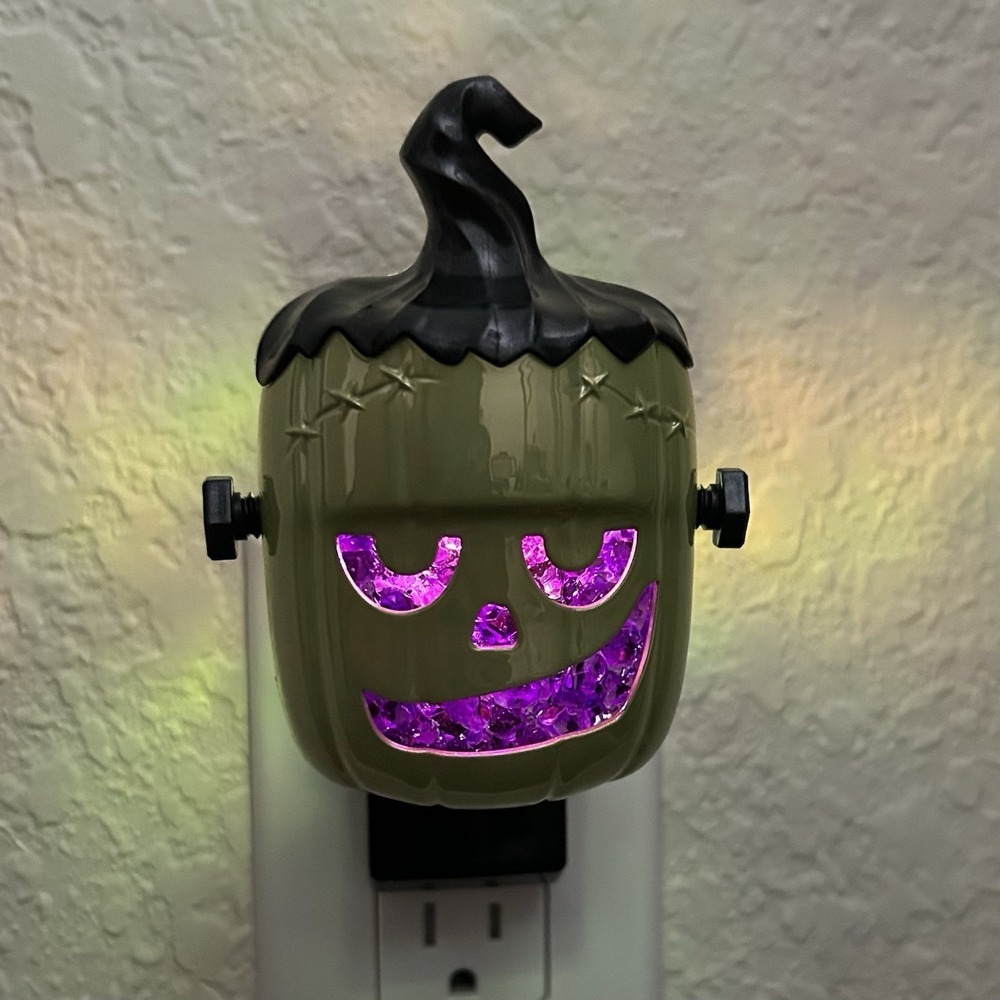 Frankenstein‎ Bath Body Works Franken Pumpkin Nightlight Wallflower Plug